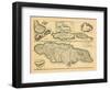 1721, Jamaica, West Indies-null-Framed Giclee Print