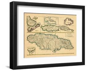 1721, Jamaica, West Indies-null-Framed Giclee Print