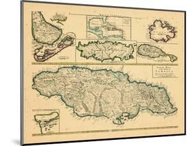 1721, Jamaica, West Indies-null-Mounted Giclee Print