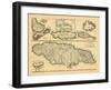 1721, Jamaica, West Indies-null-Framed Giclee Print