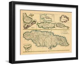 1721, Jamaica, West Indies-null-Framed Giclee Print