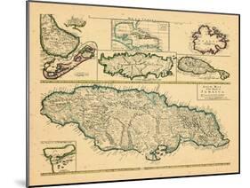 1721, Jamaica, West Indies-null-Mounted Giclee Print