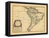 1721, South America-null-Framed Stretched Canvas