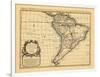 1721, South America-null-Framed Giclee Print