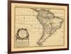 1721, South America-null-Framed Giclee Print