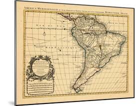 1721, South America-null-Mounted Giclee Print