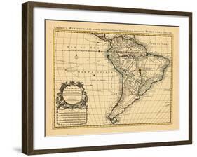 1721, South America-null-Framed Giclee Print