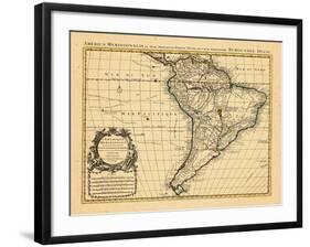 1721, South America-null-Framed Giclee Print