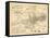 1722, Boston Captain John Bonner Survey Reprinted 1867, Massachusetts, United States-null-Framed Stretched Canvas