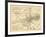 1722, Boston Captain John Bonner Survey Reprinted 1867, Massachusetts, United States-null-Framed Giclee Print