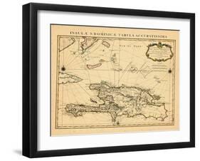 1722, Dominican Republic, HaitiHaiti-null-Framed Giclee Print