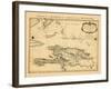 1722, Dominican Republic, HaitiHaiti-null-Framed Giclee Print