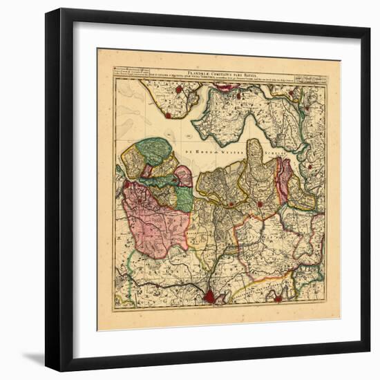 1726, Netherlands-null-Framed Giclee Print