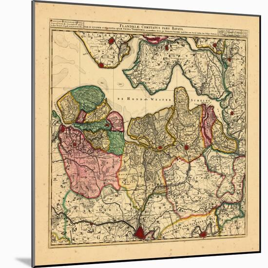 1726, Netherlands-null-Mounted Giclee Print