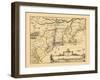 1729, Connecticut, Maine, Maryland, Massachusetts, New Hampshire, New Jersey, New York-null-Framed Giclee Print