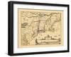 1729, Connecticut, Maine, Maryland, Massachusetts, New Hampshire, New Jersey, New York-null-Framed Giclee Print