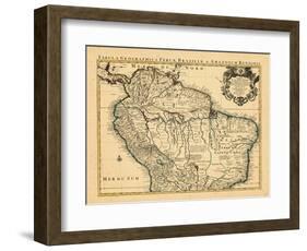 1730, Brazil, South America-null-Framed Giclee Print