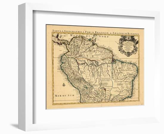 1730, Brazil, South America-null-Framed Giclee Print