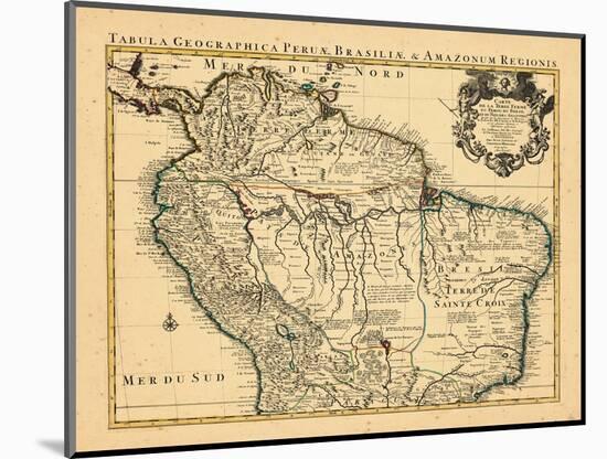 1730, Brazil, South America-null-Mounted Giclee Print