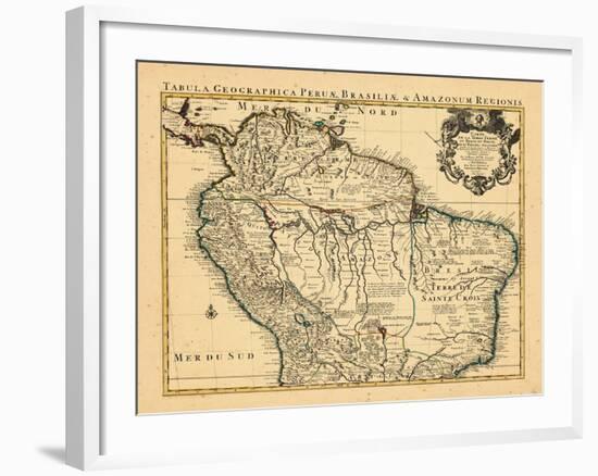 1730, Brazil, South America-null-Framed Giclee Print