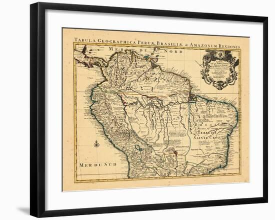 1730, Brazil, South America-null-Framed Giclee Print