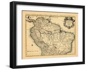 1730, Brazil, South America-null-Framed Giclee Print