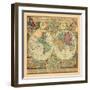 1730, World-null-Framed Giclee Print