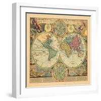 1730, World-null-Framed Giclee Print