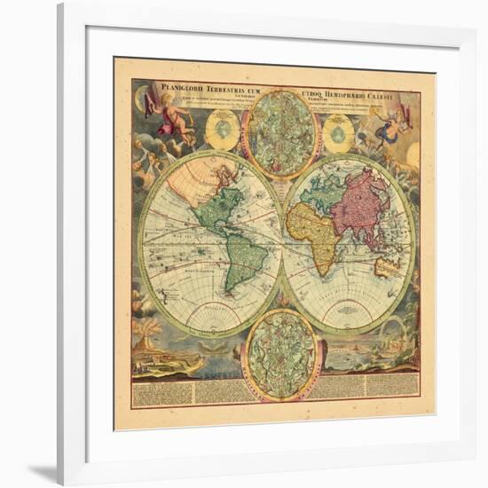 1730, World-null-Framed Giclee Print