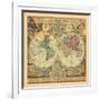 1730, World-null-Framed Giclee Print