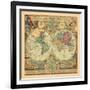 1730, World-null-Framed Giclee Print