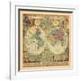 1730, World-null-Framed Giclee Print