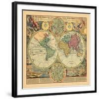 1730, World-null-Framed Giclee Print