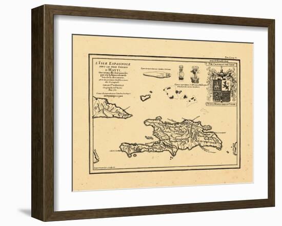 1731, Haiti-null-Framed Giclee Print