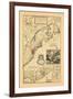 1732, Maryland, New Brunswick, New Jersey, New York, Newfoundland and Labrador, North Carolina-null-Framed Giclee Print