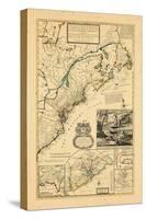 1732, Maryland, New Brunswick, New Jersey, New York, Newfoundland and Labrador, North Carolina-null-Stretched Canvas