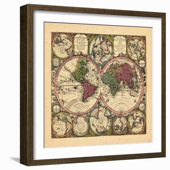 1734, World-null-Framed Giclee Print