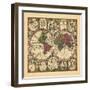 1734, World-null-Framed Giclee Print