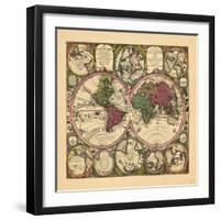 1734, World-null-Framed Giclee Print