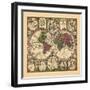 1734, World-null-Framed Giclee Print