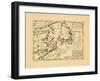 1736, Newfoundland and Labrador, Nova Scotia-null-Framed Giclee Print