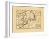 1736, Newfoundland and Labrador, Nova Scotia-null-Framed Giclee Print