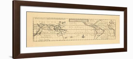 1736, Trade Winds, World-null-Framed Giclee Print