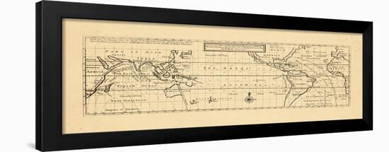 1736, Trade Winds, World-null-Framed Giclee Print