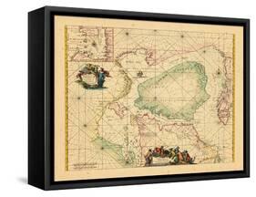 1739, Newfoundland and Labrador, Nunavut-null-Framed Stretched Canvas