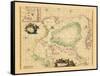 1739, Newfoundland and Labrador, Nunavut-null-Framed Stretched Canvas