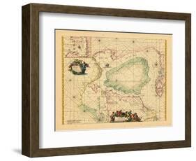 1739, Newfoundland and Labrador, Nunavut-null-Framed Giclee Print