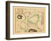 1739, Newfoundland and Labrador, Nunavut-null-Framed Giclee Print