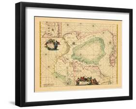 1739, Newfoundland and Labrador, Nunavut-null-Framed Giclee Print