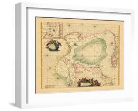 1739, Newfoundland and Labrador, Nunavut-null-Framed Giclee Print